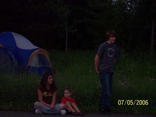 2006 family reunion in Yellowstone National Park
